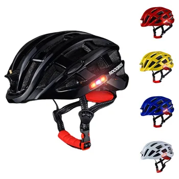 

1pc Bicycle Helmet with Warning Light Riding Helmet Equipment Highdensity Protective