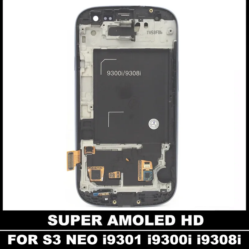 Замена сенсорных ЖК-дисплеев для Samsung Galaxy SIII S3 Neo i9300i i9301 i9301i i9308i AMOLED ЖК-дисплей с