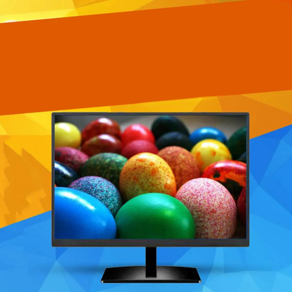 Компьютерный монитор LCD Led HD ультра тонкий 19 дюймов изогнутый СВЕТОДИОДНЫЙ
