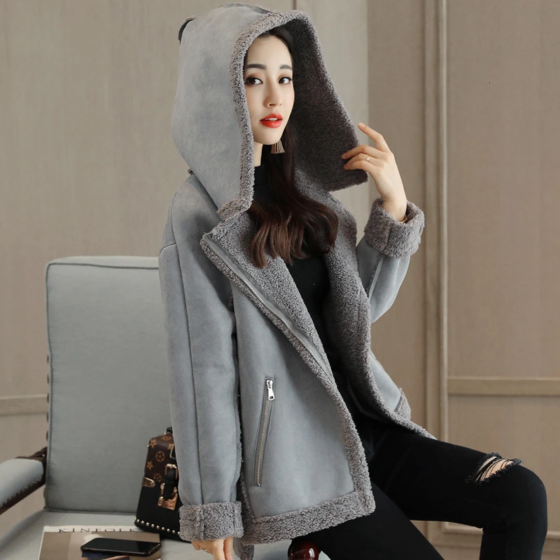 suede jacket womens plus size