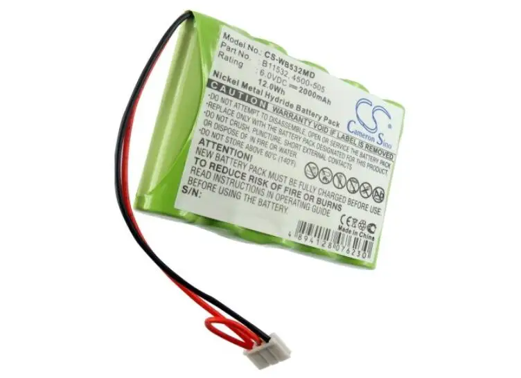 Cameron sino 2000mah аккумулятор для WELCH-ALLYN LXi VITAL Signs принтер 4500-505 B11532 медицинский аккумулятор