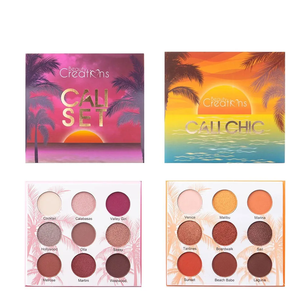 Creations Eye Makeup Palette Matte Eyeshadow Pallete Glitter Powder Eye Shadow Earth Shadows Stamp Pigment Eyeshadow