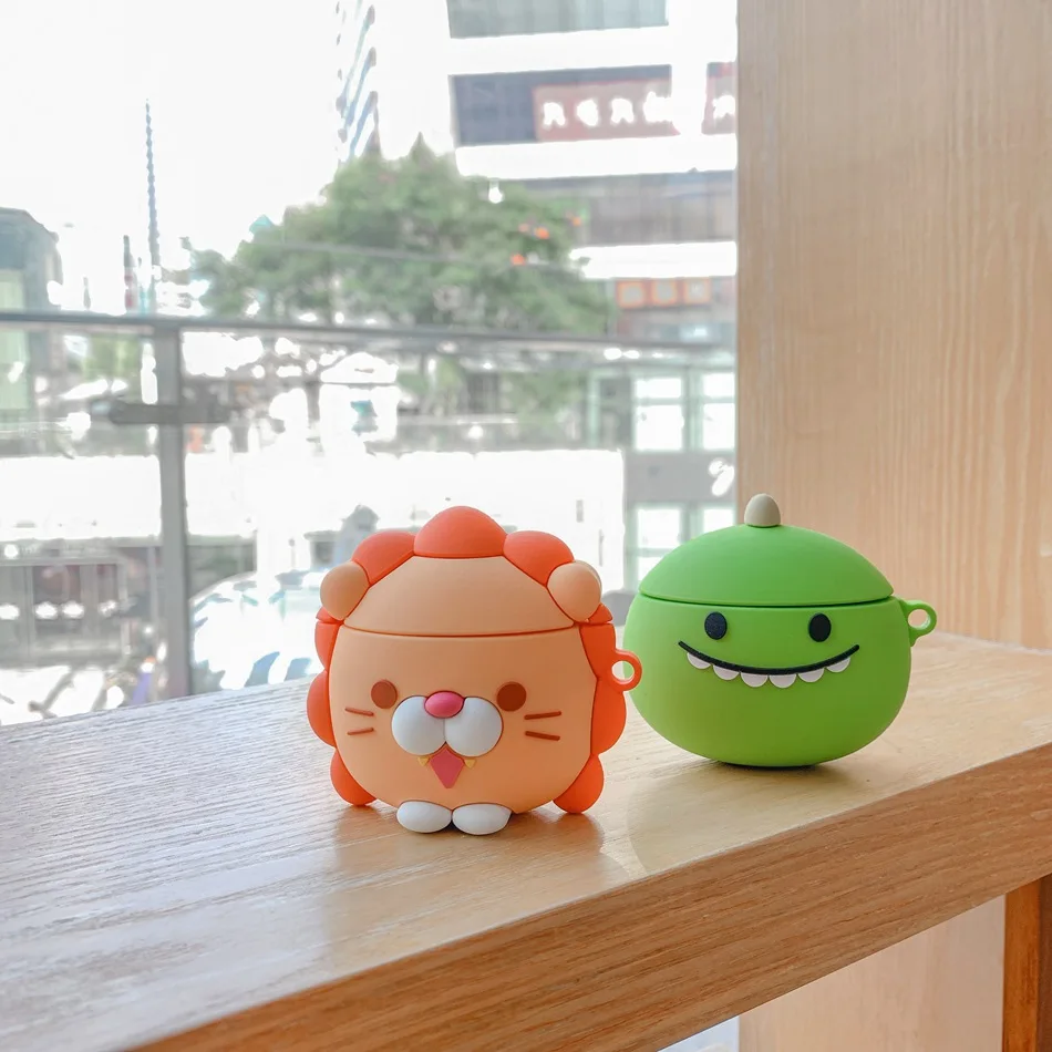 Чехол с 3D рисунком для Airpods, Модный чехол для наушников, чехол для Airpods 1 2, чехол для гарнитуры Etui, беспроводной чехол для наушников
