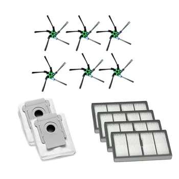 

6 Side Brush + 4 Filter Suitable + 2 Dust Bag for IROBOT ROOMBA S9 S9+ Sweeping Robot Vacuum Cleaner Accessories