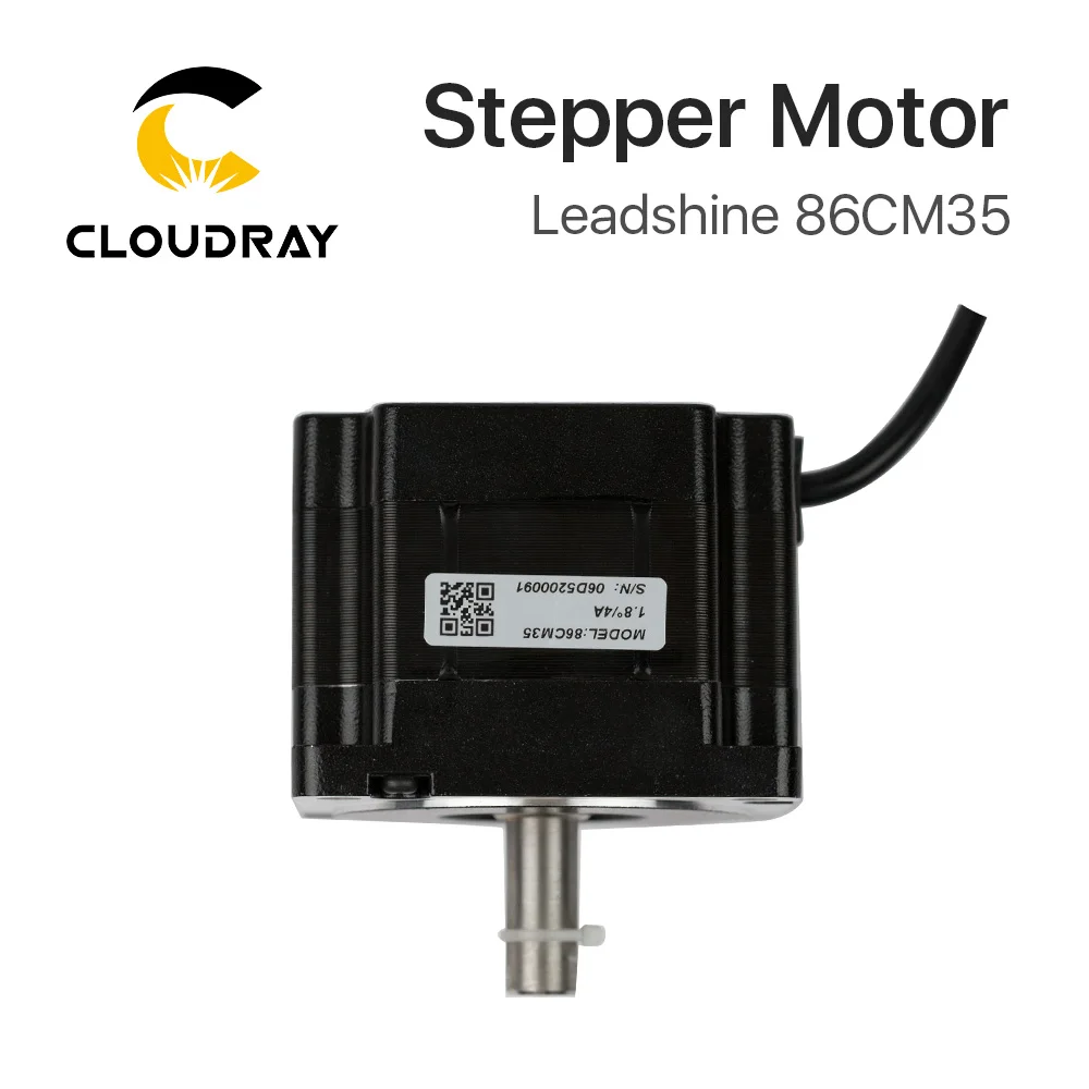 Шаговый двигатель Leadshine Nema 34 86 мм 3 фазы 350 нм 4 а 6 проводной кабель для 3D принтера CNC