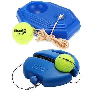 

Tennis Trainer Self-study Tennis String Training Tool Exercise Tennis Ball Training Baseboard Sparring Device