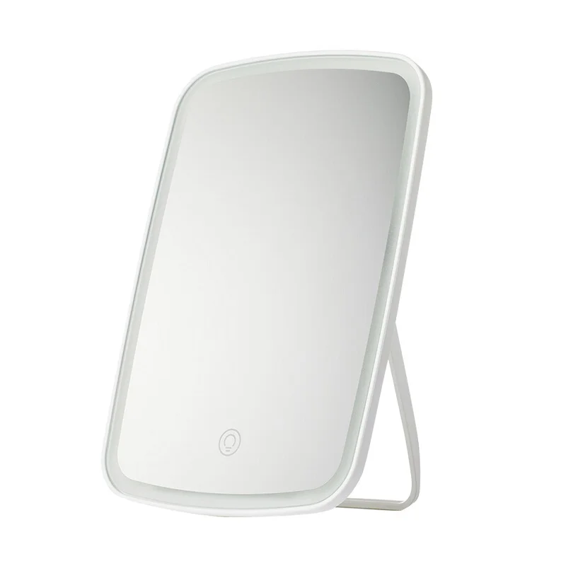 Jordan Judy Led Light Mirror  Intelligent  Makeup Mirrors Portable Rechargeable Desktop Touch-Screen Mirror