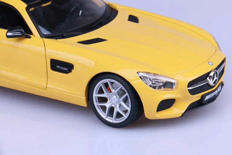 Maisto модели брелок для автомобильных ключей, модель 1: 18 Mercedes amg gt спортивный автомобиль Модель Коллекция