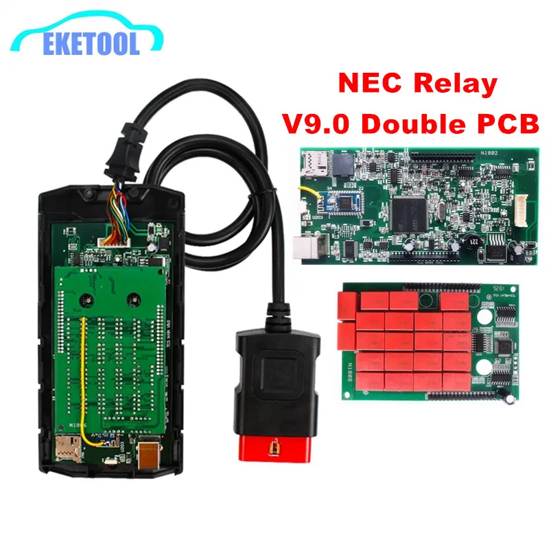 Реле TCS PRO + V9.0 с двойной печатной платой зеленые NEC Bluetooth USB работает