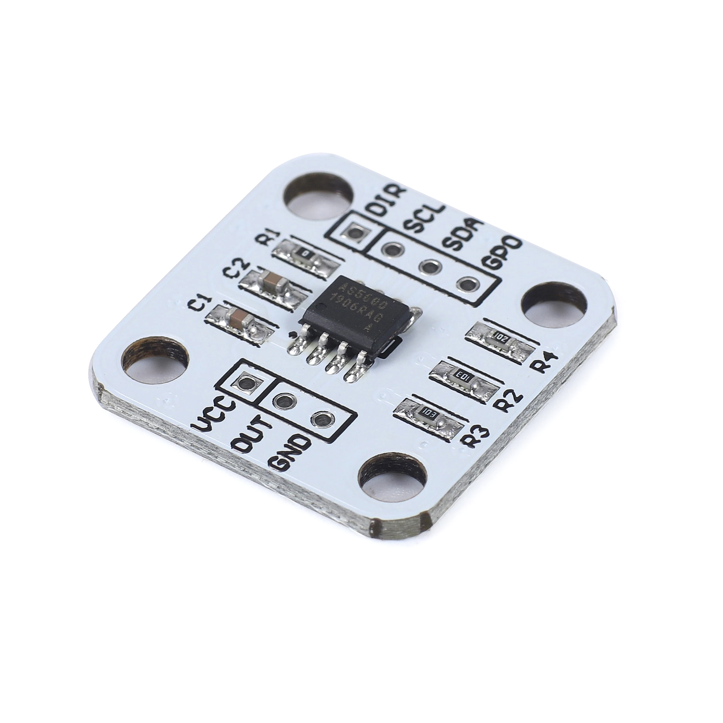 Sensor Module Rotary Encoder Module AS5600 Magnetic Encoder Magnetic Induction Angle Measurement 12bit High Precision