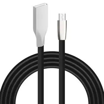 

Usb c to usb Data Cables Smooth Portable Micro Fast Charger Flat Sync Cable for Android Phones переходник с мини usb на микро