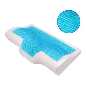 

Memory Foam Cooling Gel Pillow Summer Ice-cool Anti-snore Pillows Sleeping Cervical Neck Orthopedic Cushion For Home Beddin