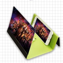 3D увеличительное стекло для мобильного телефона, складное стерео анти-радиационное стекло для защиты глаз, 3D увеличительное стекло для мобильного телефона, увеличение видео