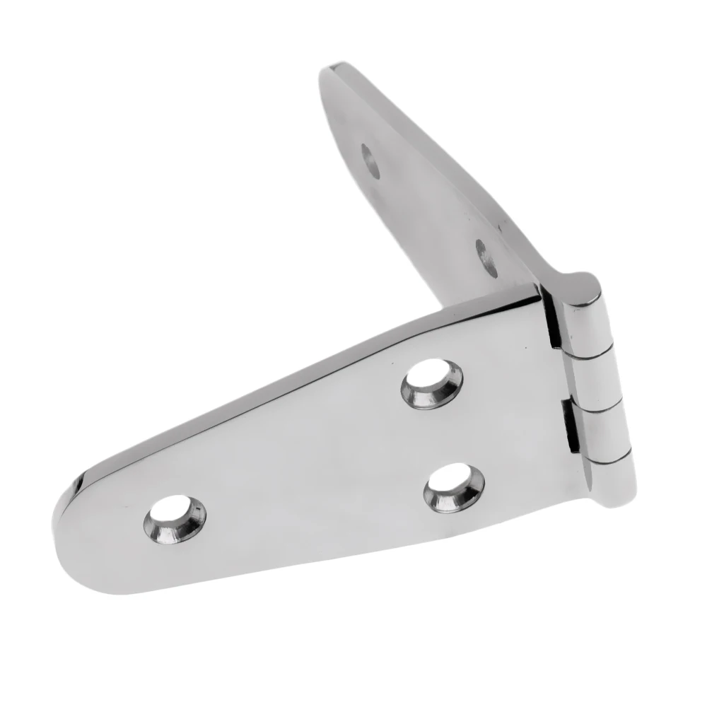Heavy Duty Marine Grade Stainless Steel Boat Hatch Cabinet Strap Hinge 5.5' x 1.5'