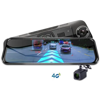 

4G Streaming Android Car DVR Special 10"Touch rearview mirror FHD 1080P Dual dash camera ADAS WiFi GPS Registrar dvrs
