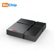 Wechip V8 Max Smart tv Box Android 9,0 Amlogic S905X2 4 Гб lpddr4гб 32 Гб 2,4 ГГц/5 ГГц WiFi BT4.2 поддержка 4K H.265 ТВ-приставка