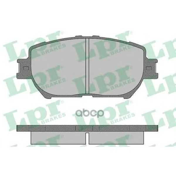 Колодки Тормозные Toyota Camry(_v30_) 2.4/3.0 0104 Передние Lpr 05p1361 Lpr арт. 05P1361