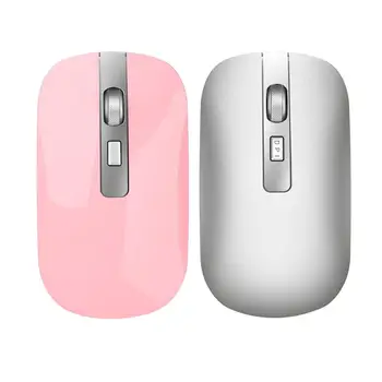 

M106 Bluetooth 5.0 Mouse 2.4GHz Receiver 1600DPI Wireless Rechargeable Mute Gaming Mice for MacBook Laptop Computer PC