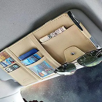 

Multifunctional Car Sun Visor Point Pocket Organizer Pouch Storage Bag Car Hanging Bags Interior Accessories
