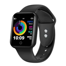 NY07 Смарт-часы sms вызов напоминание о частоте пульса монитор кровяного давления IP67 Водонепроницаемый для Apple Android Мужские Женские умные часы