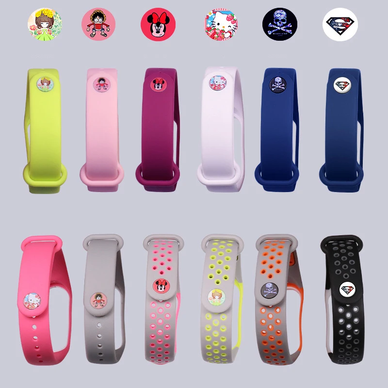 Watch Wristband Silicone Replacement Wrist Band Limited Edition for Xiaomi MI Band 4 Smart Bracelet for xiaomi Mi band 3