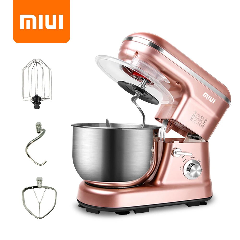 Миксер MIUI из нержавеющей стали 5 л 6 скоростей 1200 Вт|Блендеры| |