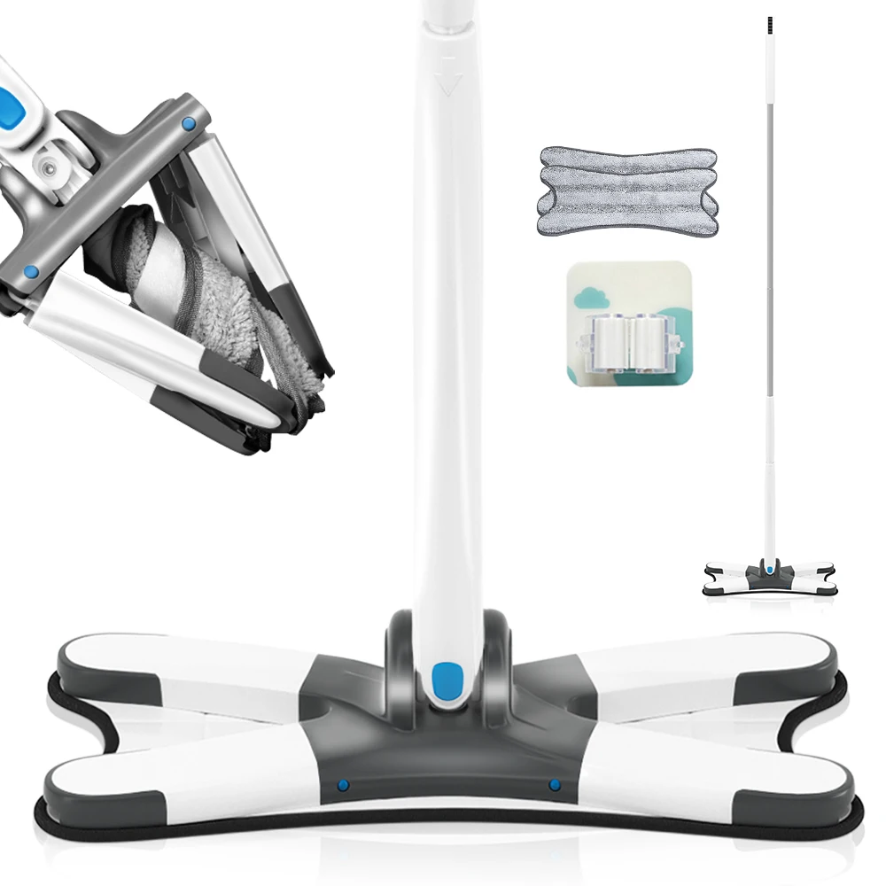 Mop Replace-Pads Flat-Mop Floor-Cleaning-Tools Microfiber Hardwood-Floor Easy-Wringing