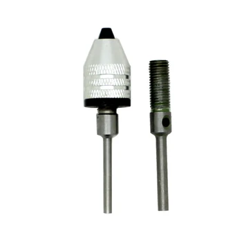 

Mini 0.3-4mm Keyless Drill Bit Chuck Adapter Screwdriver Rotary Carbon Steel Top
