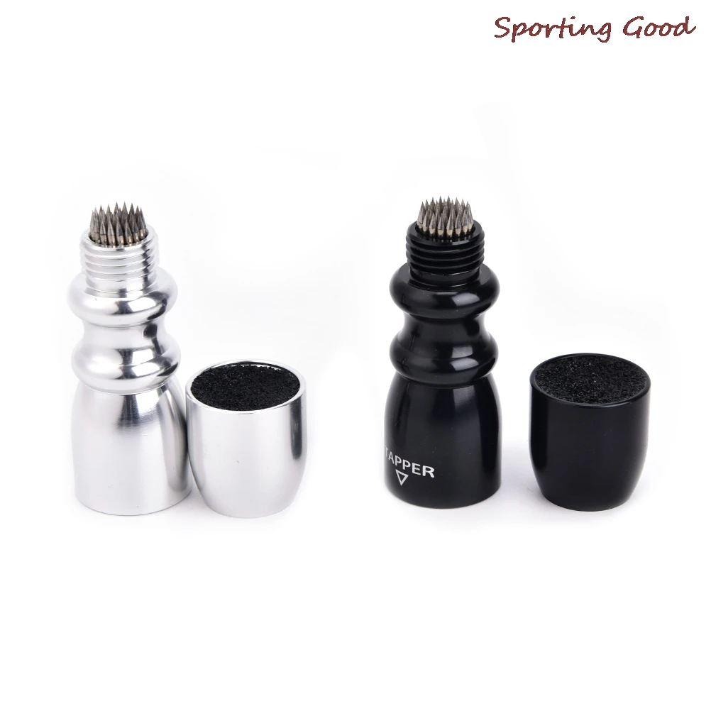 1pc Stainless Steel Cue Tip Tool For Snooker Pool Cue Repair Tool Tip Prick + Scuff + Shape Billiards Accessories