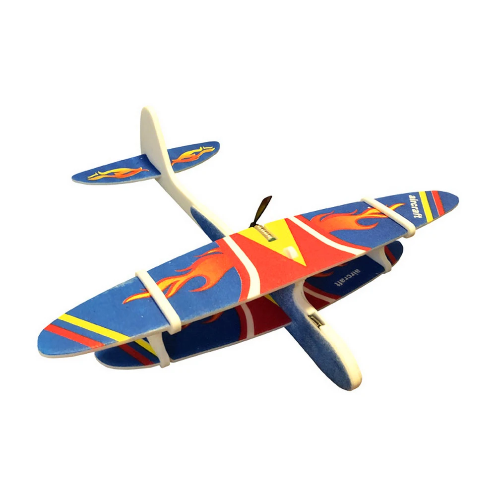 Loozykit игрушка для детей мальчиков подарки Летающий планер зарядка ручной метательный самолет Электрический планер новые детские игрушки - Цвет: G232003