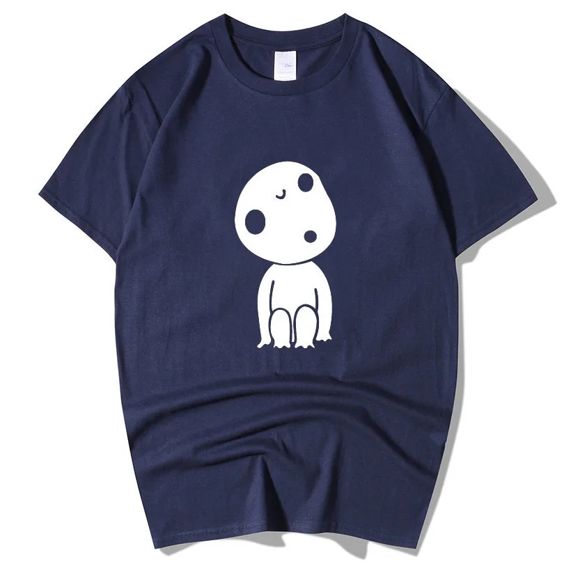 Футболка Totoro Kodama Inspired с надписью «Мой сосед Тоторо студия Ghibli Hayao Аниме Миядзаки», японская футболка
