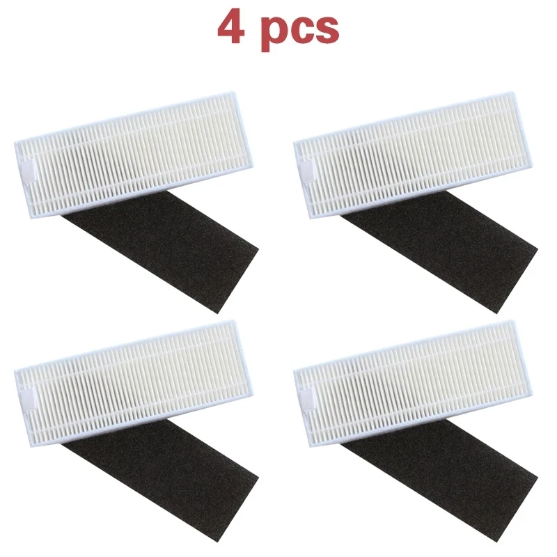 

4PCS robot hepa filter sponges For Cecotec Conga Excellence 1090 robot vacuum cleaner parts accessories filters replacement