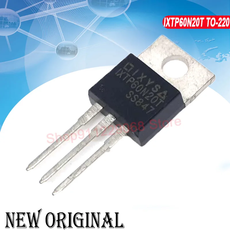 

(5 шт.) IXTP60N20T TO-220 200V 60A