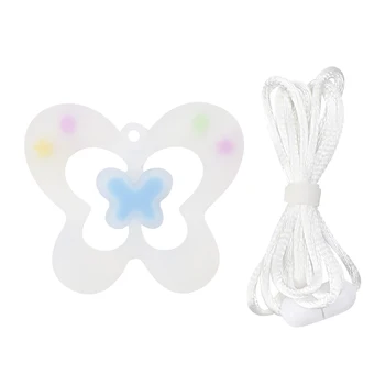

TYRY.HU Baby Teether Silicone Teether BPA Free Nursing Necklace Baby Shower Teething Toys for Pacifier Clip Baby Products