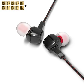 

FIIO F1 Dynamic In-Ear Monitors earbuds high performance potential Earphone with in-line microphone and remote 3.5mm jack 120cm
