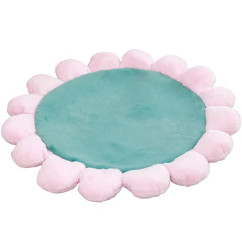 

Sofa round floor cushion female bedroom pillow cute girl heart ins bay window carpet set pillow cushion