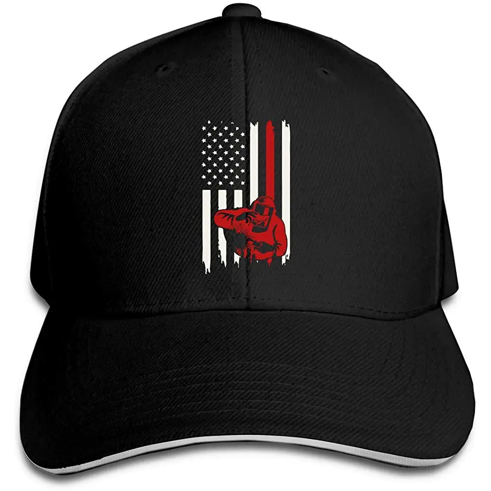 Мужские Wo мужские s сварщик Американский Flag11 Дальнобойщик шляпы бейсбольная кепка