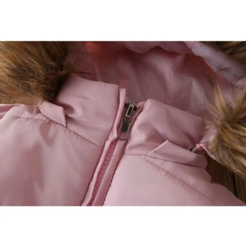 Зимняя детская верхняя одежда комбинезон для девочек Теплый Бархатный