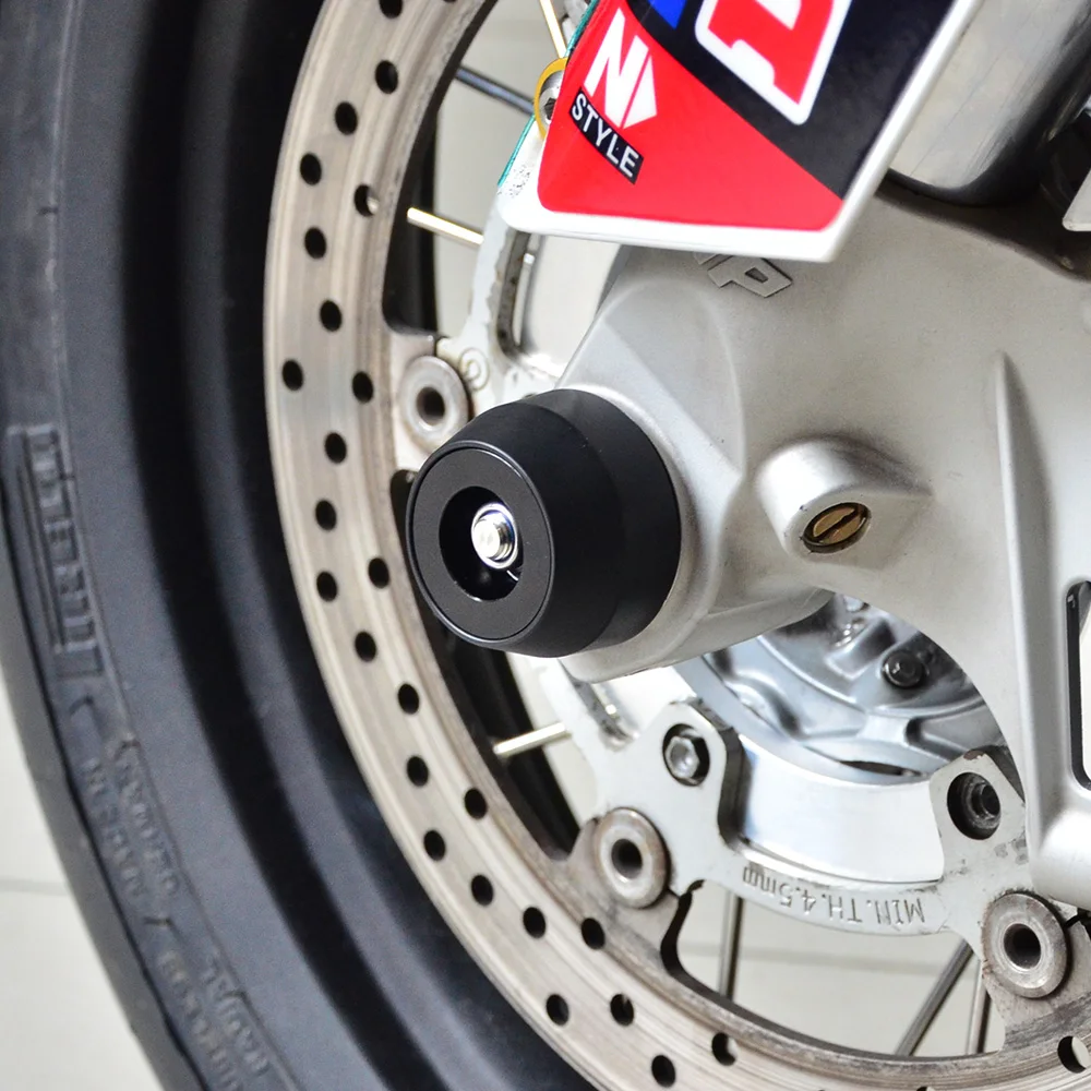 H2CNC передние осевые ползунки из алюминия для Aprilia RSV4 Dorsoduro Shiver 900 SL 750 завод Tuono V4