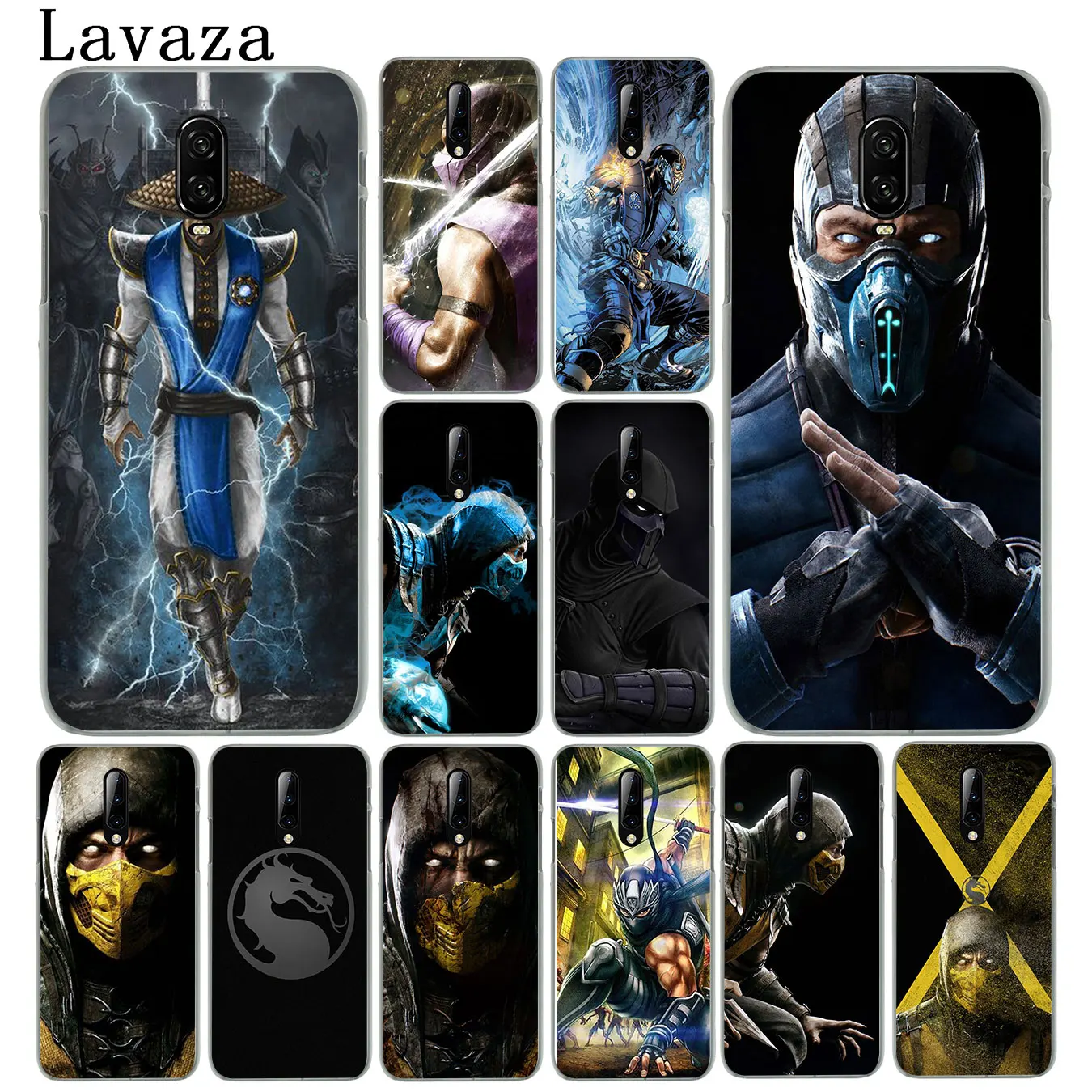 

Mortal Kombat Hard Plastic Cell Phone Cover Case for Oneplus 7 Pro 6 6T 5 5T 7Pro One Plus