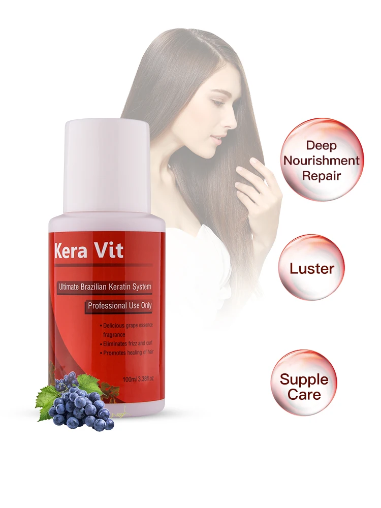 2020 Newest Hair Treatment 100ML Repairs Damaged Hair Keratin 5% Formaldehyde Magical Keratin