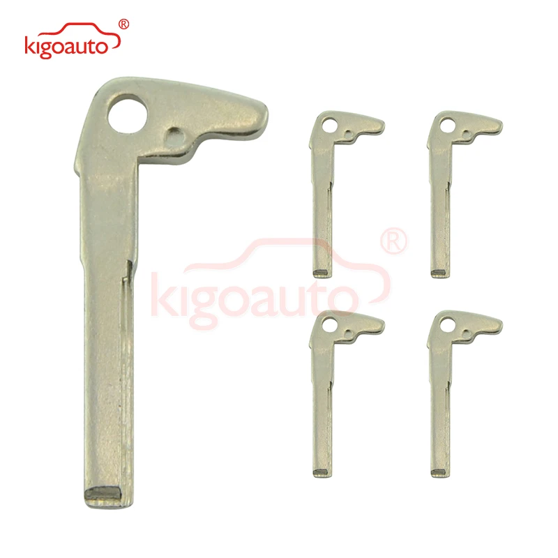 

Kigoauto 5pcs For Mercedes Benz E S Class 2000 replacement smart key insert key blade