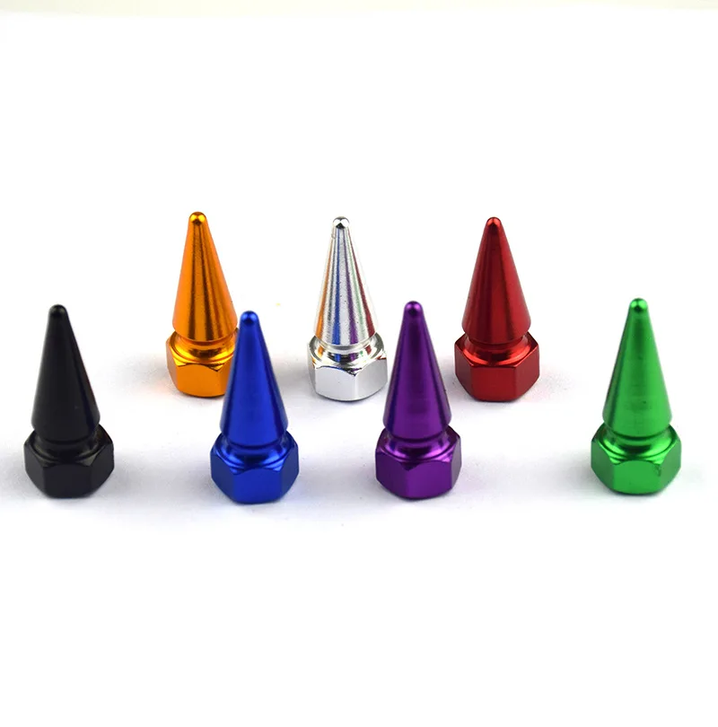 Alloy Aluminum Tire Valve Caps - Stylish Wheel Air Protection Cover