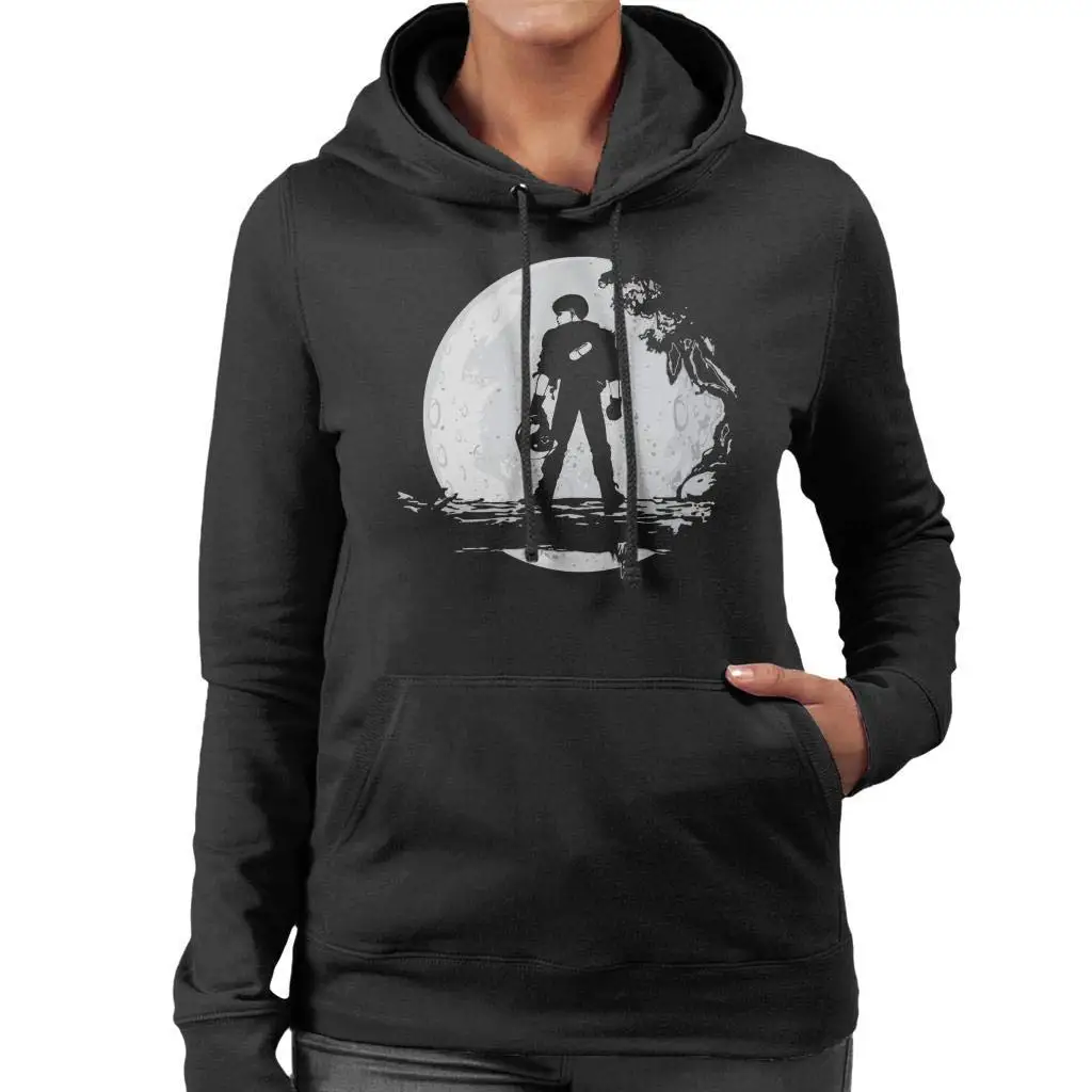 Akira Moon Silhouette Женская толстовка с капюшоном Мужская Женская толстовка с капюшоном