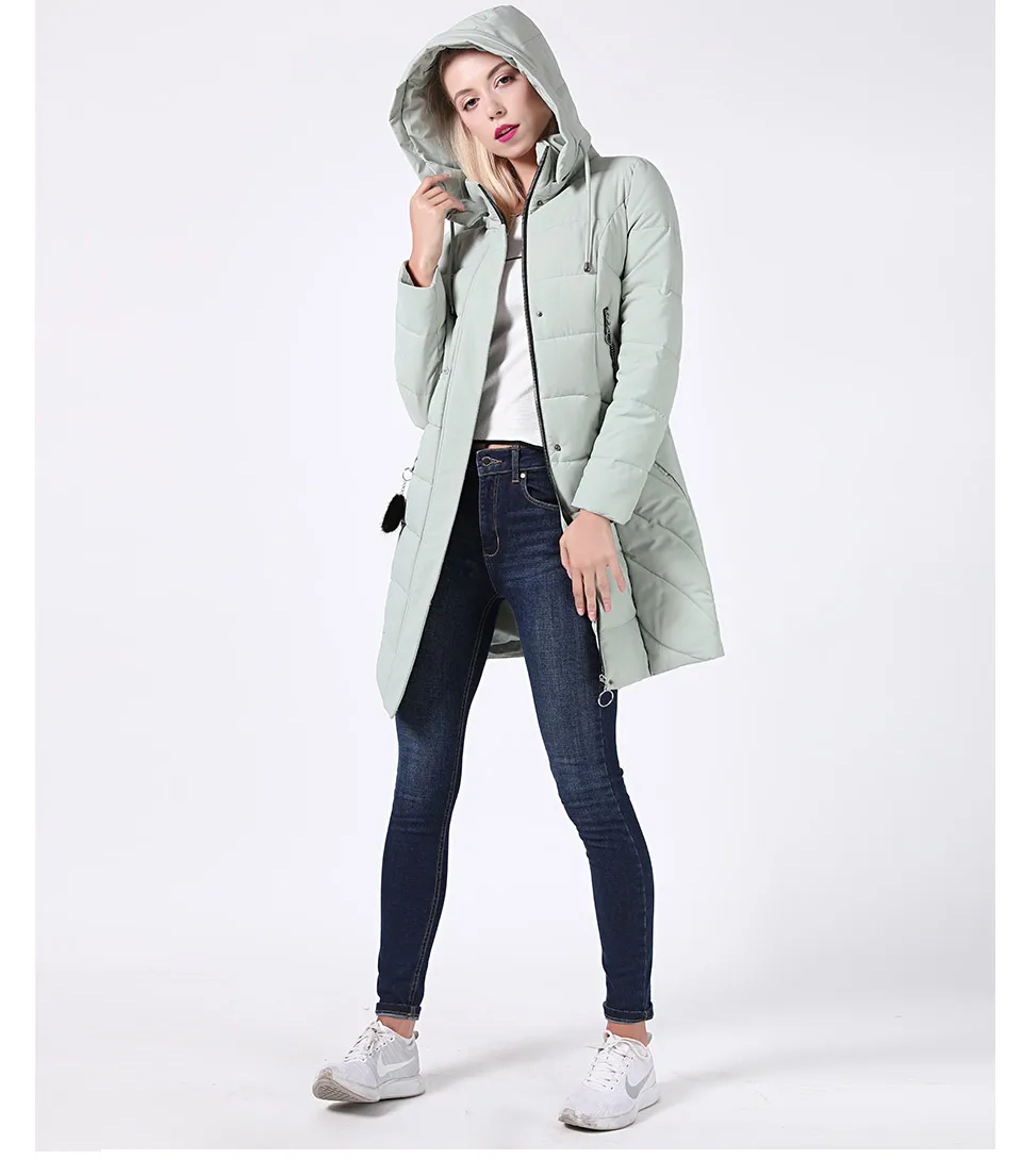 Новая Утепленная зимняя куртка женская парка размера плюс длинное модное женское зимнее пальто с капюшоном Теплый пуховик Верхняя одежда с мехом