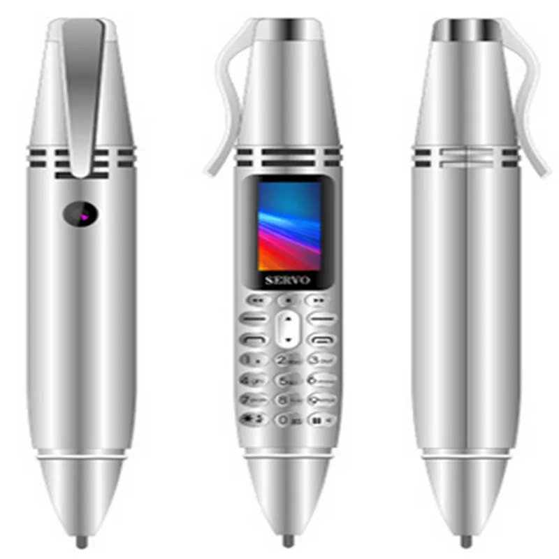 Мини-ручка для мобильного телефона GSM с двумя sim-картами камера для мобильного телефона фонарик портативный Bluetooth дозвон мобильный телефон камера Пульт дистанционного управления