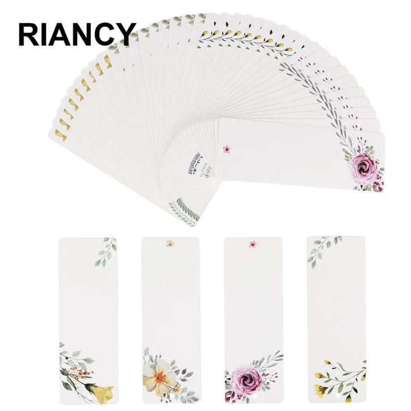 

40pcs/lot DIY Creative Flower Bookmark papelaria boekenlegger Bookmarks for Book Clip Office School Supplies Stationery 01437