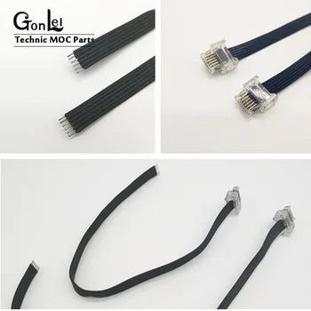 

5Pcs POWER FUNCTIONS SERIES THE WEDO 2.0 CRYSTAL CONNECTOR CABLE BUILDING BLOCKS COMPATIBLE WITH MOC CLASSIC ROBOTICS TOYS