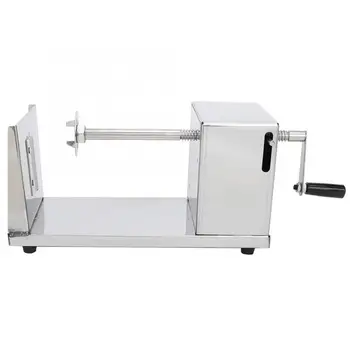 

Stainless Steel Manual Potato Tower Chip Spiral Twister Cutter Machine Potato Cutter