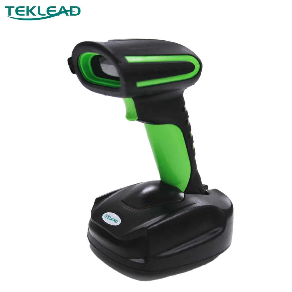 TEKLEAD 2D 1 мегапикселя сканер штрих-кода CMOS Bluetooth и 2,4 ГГц беспроводной 2 в 1 с колыбелью промышленного класса авто-сканирования